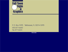 Tablet Screenshot of fullmoonsigns.com